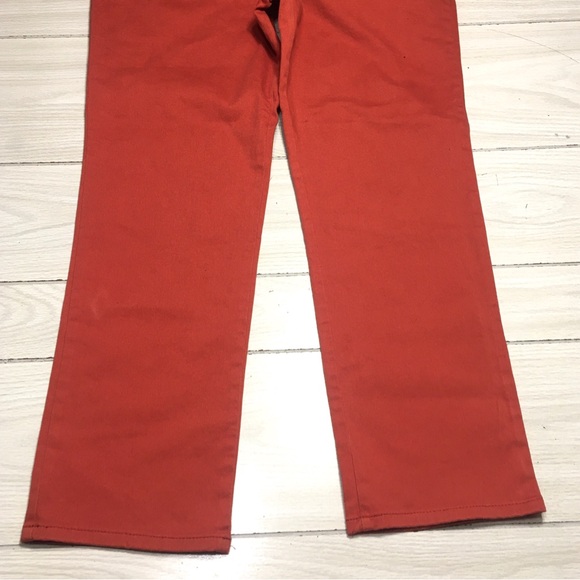 Gloria Vanderbilt Women's Amanda Jeans Red Sz 16 Average NWT - Picture 2 of 9